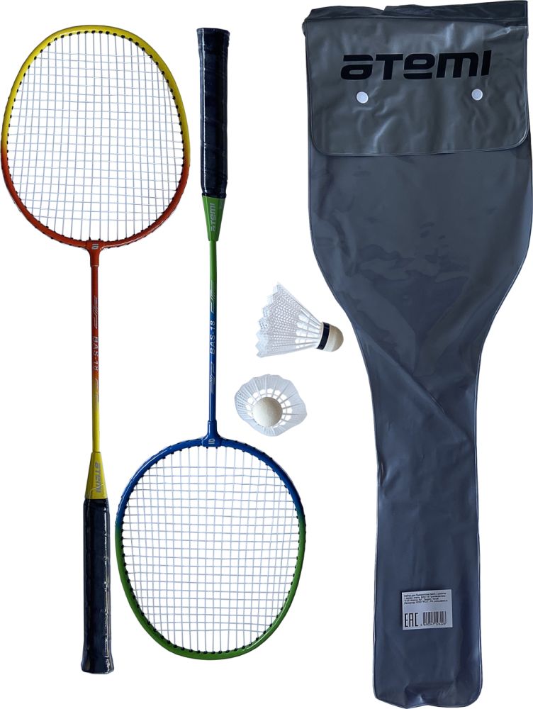 Набор для бадминтона Atemi, 2 ракетки + волан, сталь, BAS-18
Набор для бадминтона Atemi, 2 ракетки + волан, сталь, BAS-18