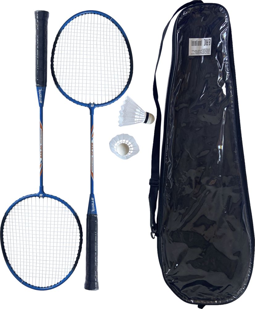 Набор для бадминтона Atemi, 2 ракетки + волан, чехол, сталь, BAS-20
Набор для бадминтона Atemi, 2 ракетки + волан, чехол, сталь, BAS-20