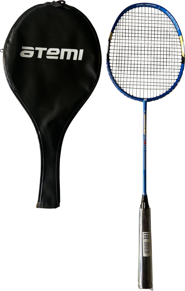 Ракетка для бадминтона Atemi, алюмин/карбон, чехол 3/4, голубой, BA-400
Ракетка для бадминтона Atemi, алюмин/карбон, чехол 3/4, голубой, BA-400