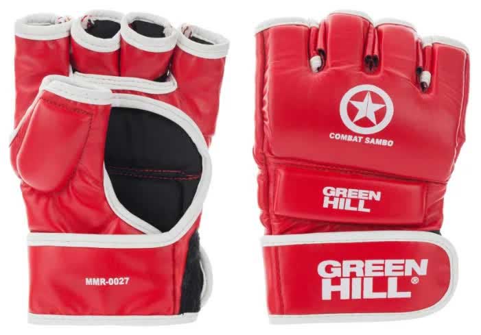 Перчатки ММА Green Hill COMBAT SAMBO PU, MMR-0027-CS, Красный, XL
Перчатки ММА Green Hill COMBAT SAMBO PU, MMR-0027-CS, Красный, XL