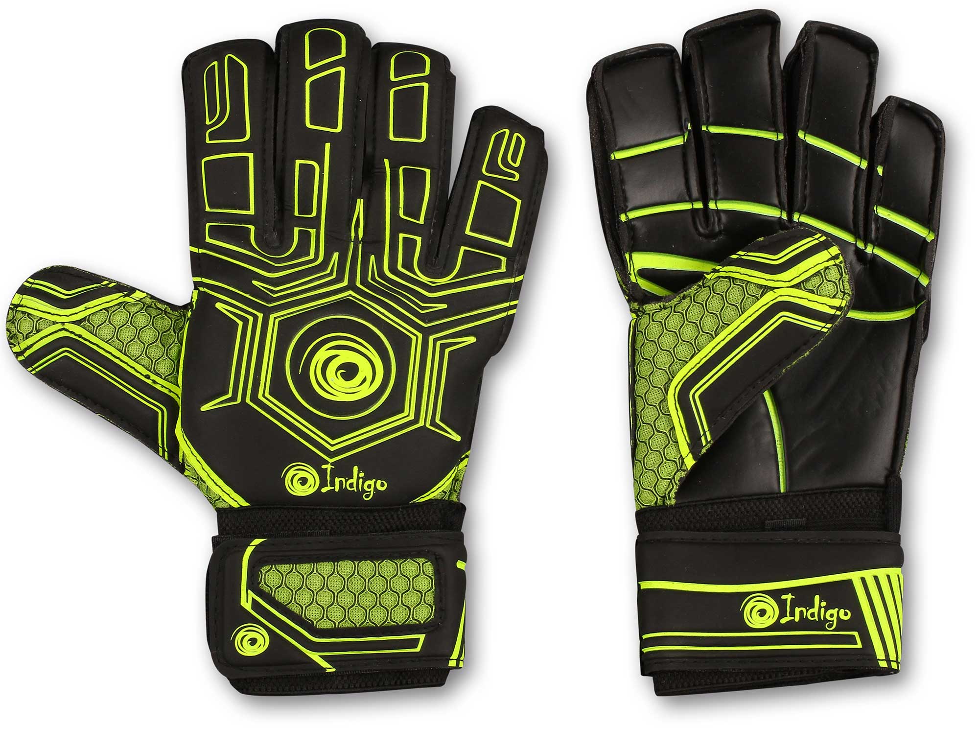 Перчатки вратарские INDIGO 1218-A 9 Черно-зеленый
Перчатки вратарские INDIGO 1218-A 9 Черно-зеленый