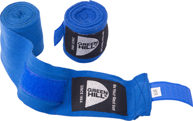 Бинт боксёрский Green Hill Эластик, BP-6232a, Синий, 2,5 м
Бинт боксёрский Green Hill Эластик, BP-6232a, Синий, 2,5 м