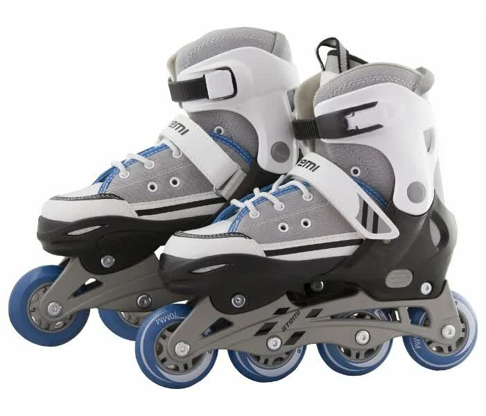 Раздвижные роликовые коньки-кеды для детей серые, Abec7, Размер, 35-38, AJIS-1601 ATEMI
Раздвижные роликовые коньки-кеды для детей серые, Abec7, Размер, 35-38, AJIS-1601 ATEMI