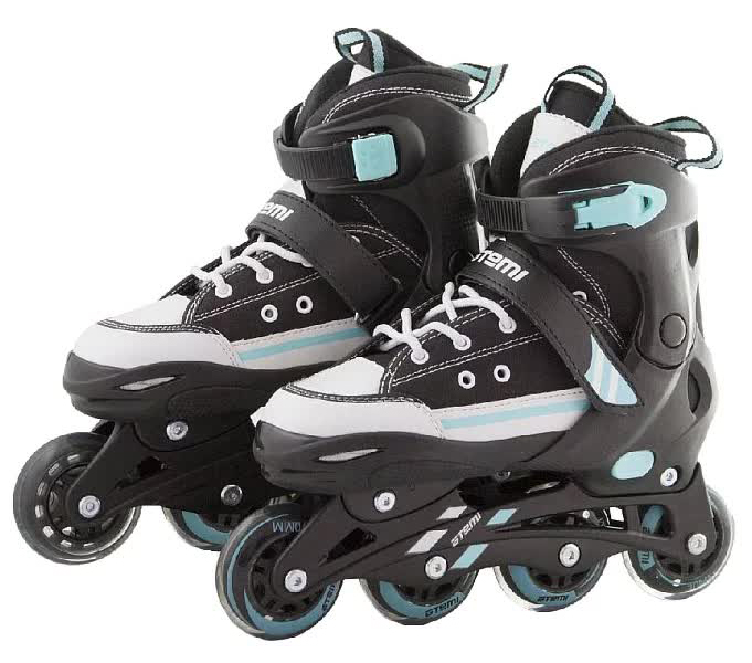 Раздвижные роликовые коньки-кеды для детей черные, Abec7, Размер, 27-30, AJIS-1602 ATEMI
Раздвижные роликовые коньки-кеды для детей черные, Abec7, Размер, 27-30, AJIS-1602 ATEMI