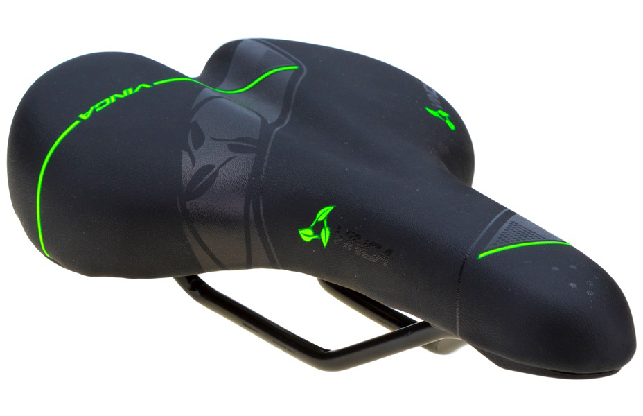 Вело Седло VS 110 275*175 мм Черно-зеленый
Вело Седло VS 110 275*175 мм Черно-зеленый