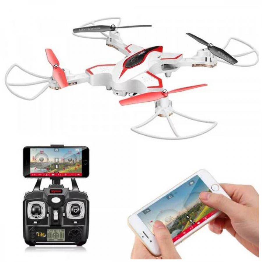 Квадрокоптер Syma X56W (белый
Квадрокоптер Syma X56W (белый