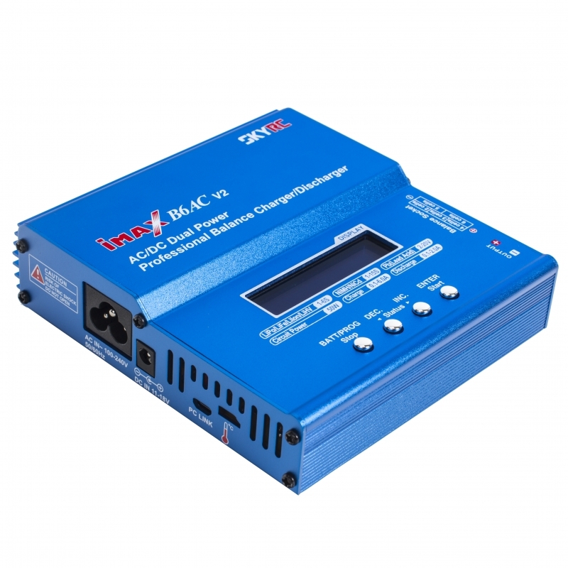 Зарядное устройство SkyRC IMAX B6AC V2 (SK-100008-11)
Зарядное устройство SkyRC IMAX B6AC V2 (SK-100008-11)