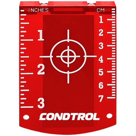 Магнитная мишень для лазерного нивелира (красная)
Магнитная мишень для лазерного нивелира (красная)