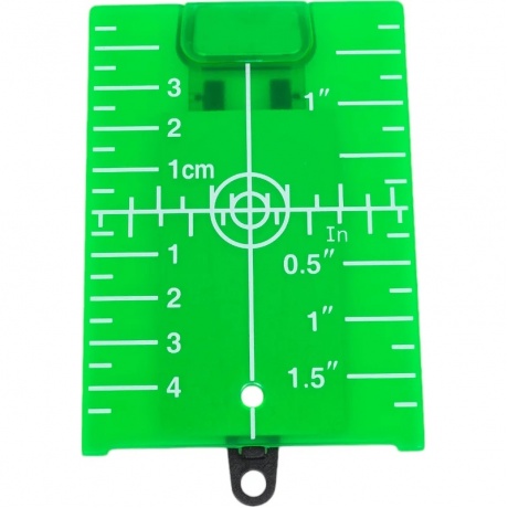 Магнитная мишень для лазерного нивелира (зелёная)
Магнитная мишень для лазерного нивелира (зелёная)
