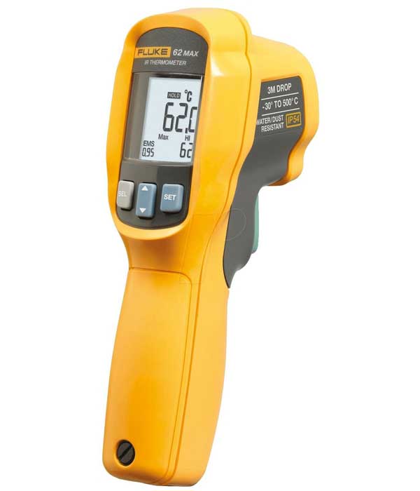 Пирометр (термодетектор) Fluke 62max желтый/серый
Пирометр (термодетектор) Fluke 62max желтый/серый