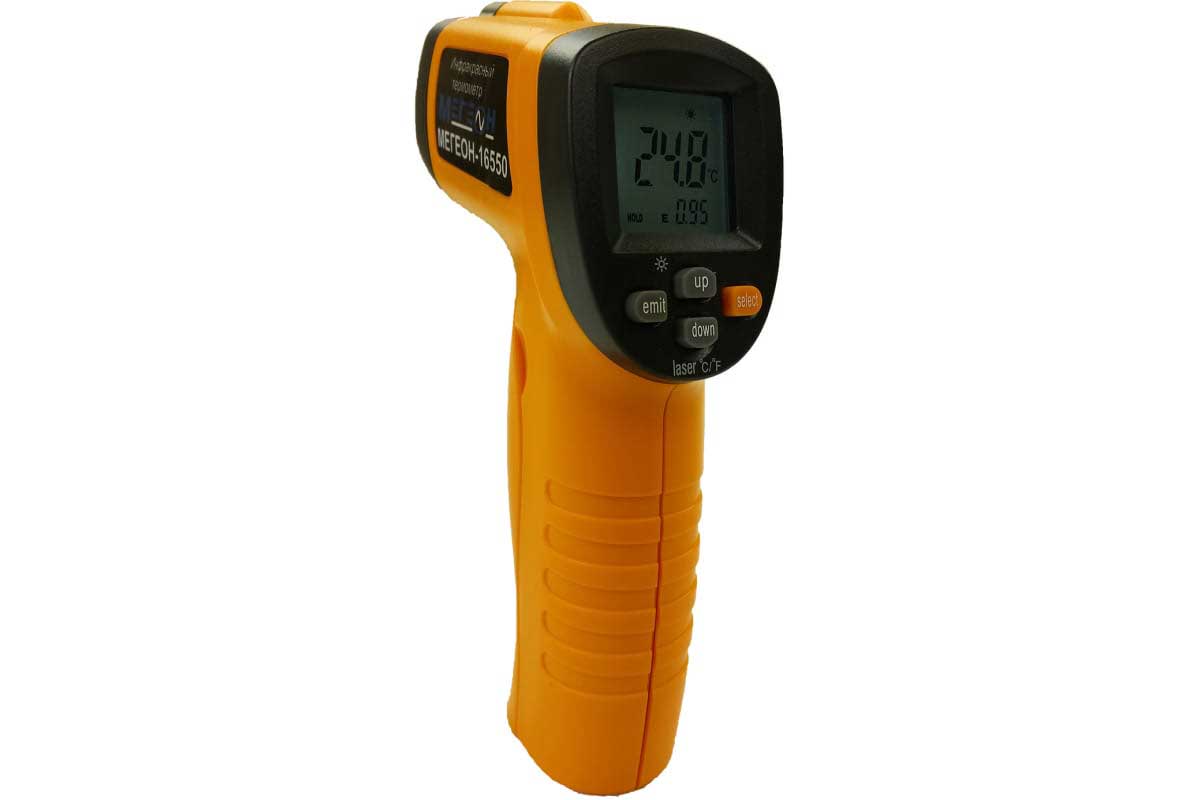 Термометр лазерный Мегеон 16550
Термометр лазерный Мегеон 16550