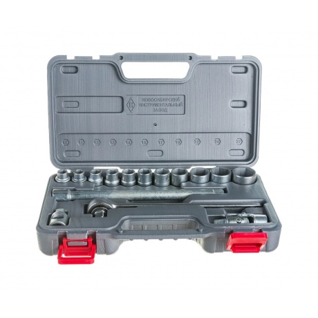 Инструмент шоферский НИЗ 2Д, 15 предм., 1/2, в пластиковом кейсе, Набор торцовых головок (2761-20)
Инструмент шоферский НИЗ 2Д, 15 предм., 1/2, в пластиковом кейсе, Набор торцовых головок (2761-20)