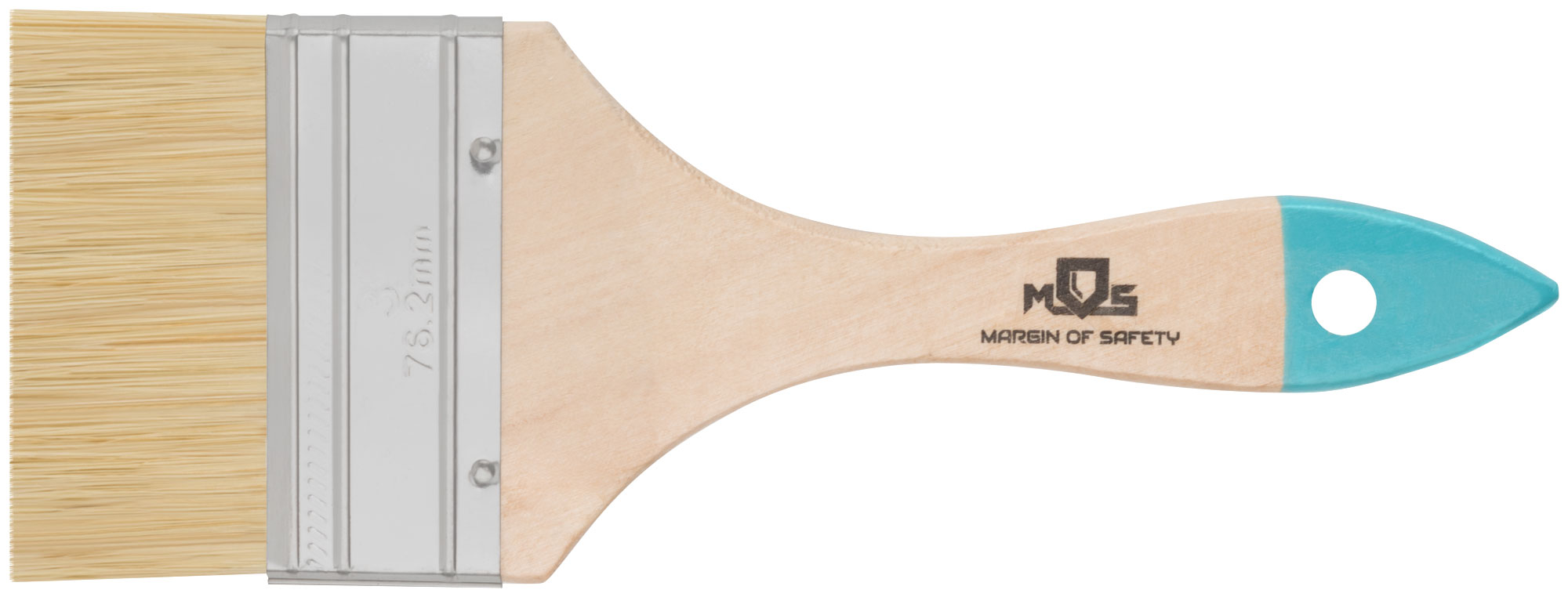 Кисть MOS флейцевая натуральная щетина, деревянная ручка 3" (75 мм) 00707М
Кисть MOS флейцевая натуральная щетина, деревянная ручка 3" (75 мм) 00707М