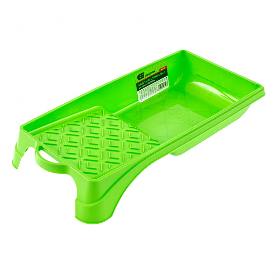 Кювета пластмассовая для валиков, 120х260мм, 81417 Сибртех
Кювета пластмассовая для валиков, 120х260мм, 81417 Сибртех