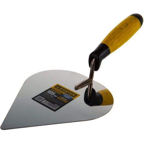 Кельма STAYER PROFI, сердце, нержавеющее полотно, 2-х компонентная рукоятка, 185х150мм
Кельма STAYER PROFI, сердце, нержавеющее полотно, 2-х компонентная рукоятка, 185х150мм