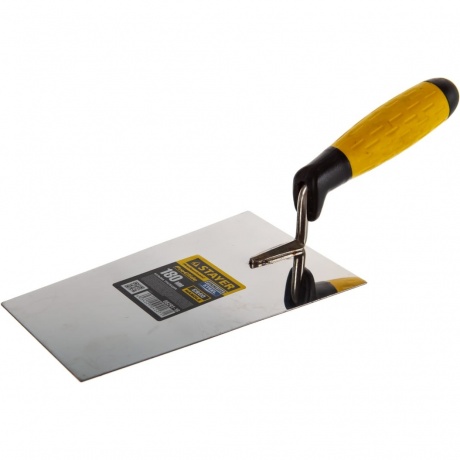 Кельма STAYER PROFI, трапеция, нержавеющее полотно, 2-х компонентная рукоятка, 180мм
Кельма STAYER PROFI, трапеция, нержавеющее полотно, 2-х компонентная рукоятка, 180мм