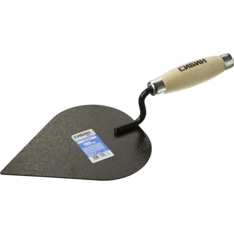 Кельма штукатура СИБИН с деревянной усиленной ручкой, КШ
Кельма штукатура СИБИН с деревянной усиленной ручкой, КШ