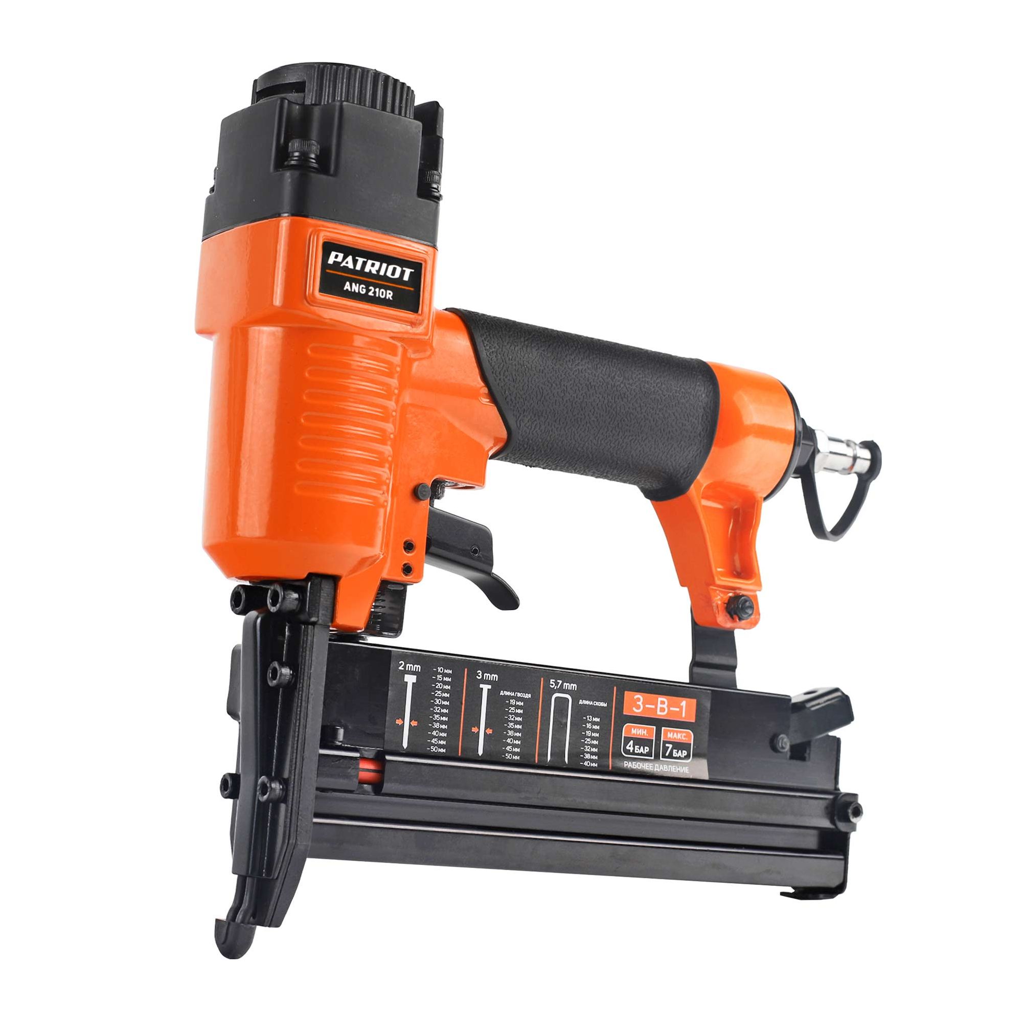 Пистолет степлер Patriot ANG 210R
Пистолет степлер Patriot ANG 210R