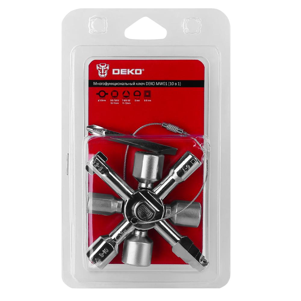 Многофункциональный ключ DEKO MW01 (10 в 1)
Многофункциональный ключ DEKO MW01 (10 в 1)