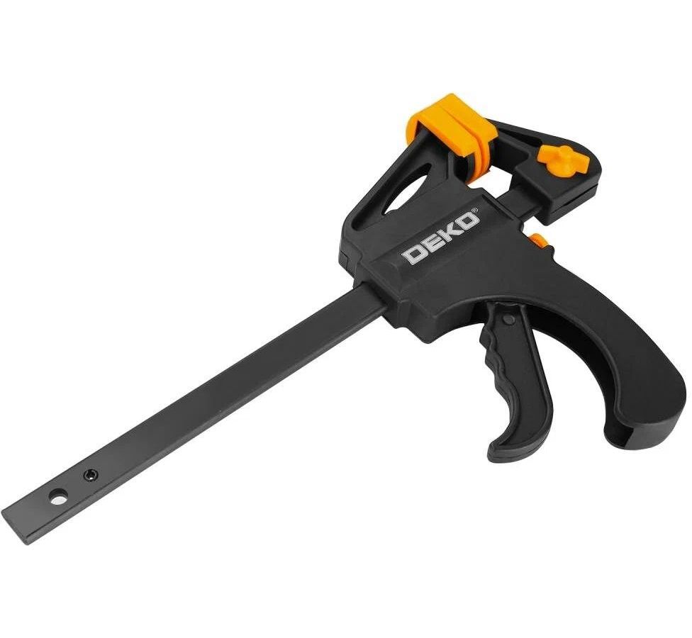 Струбцина быстрозажимная DEKO CL01 200 мм
Струбцина быстрозажимная DEKO CL01 200 мм