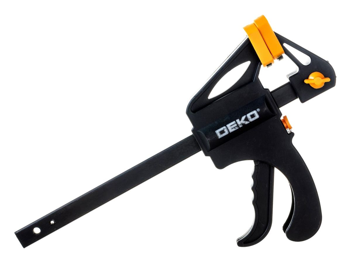 Струбцина быстрозажимная DEKO CL02 150 мм
Струбцина быстрозажимная DEKO CL02 150 мм