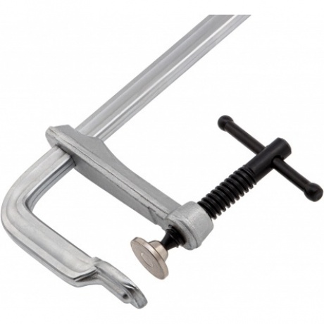 Струбцина F-образная, 120x300мм, кованая Denzel
Струбцина F-образная, 120x300мм, кованая Denzel