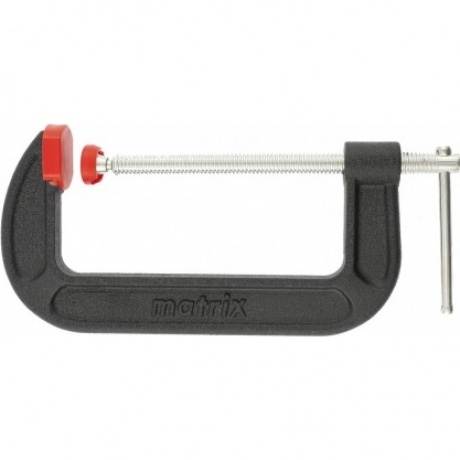 Струбцина G-образная, усиленная 150 мм Matrix
Струбцина G-образная, усиленная 150 мм Matrix