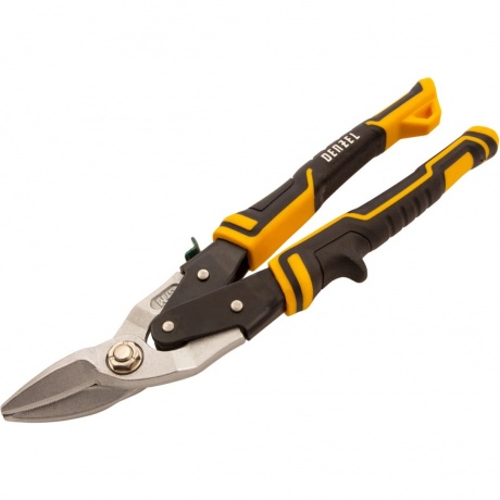 Ножницы по металлу,270мм, прямой и правый рез,сталь-СrMo, трехкомп.рук-ки Denzel
Ножницы по металлу,270мм, прямой и правый рез,сталь-СrMo, трехкомп.рук-ки Denzel