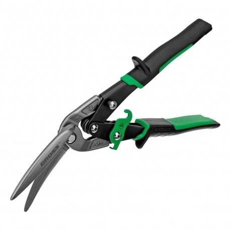 Ножницы по металлу"PIRANHA",270мм,прямой и правый проходной рез,сталь-СrMo, двухкомп.рук-ки Gross
Ножницы по металлу"PIRANHA",270мм,прямой и правый проходной рез,сталь-СrMo, двухкомп.рук-ки Gross