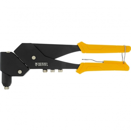 Заклепочник ручной, 285 мм, поворотный, 0-360, заклепки 2,4-3,2-4,0-4,8 мм Denzel
Заклепочник ручной, 285 мм, поворотный, 0-360, заклепки 2,4-3,2-4,0-4,8 мм Denzel