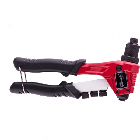 Заклепочник ручной, литой, 200 мм, заклепки 2,4-3,2-4,0-4,8 мм, PRO Matrix
Заклепочник ручной, литой, 200 мм, заклепки 2,4-3,2-4,0-4,8 мм, PRO Matrix