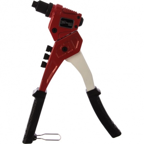 Заклепочник ручной, литой, поворотный, 290 мм, 0-360° заклепки 2,4-3,2-4,0-4,8 мм, PRO Matrix
Заклепочник ручной, литой, поворотный, 290 мм, 0-360° заклепки 2,4-3,2-4,0-4,8 мм, PRO Matrix