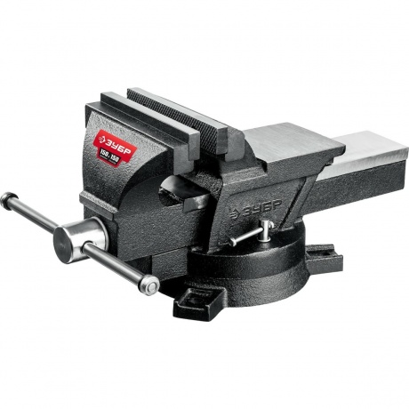 Тиски слесарные ЗУБР 150 мм, (3258)
Тиски слесарные ЗУБР 150 мм, (3258)