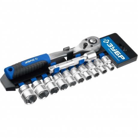 Набор торцовых головок ЗУБР ТБ-12Б, 12 предм., (1/2), Профессионал (27647-H12)
Набор торцовых головок ЗУБР ТБ-12Б, 12 предм., (1/2), Профессионал (27647-H12)