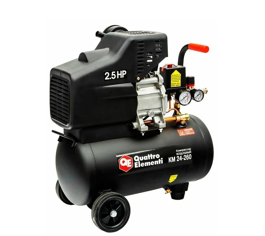 Компрессор поршневой масляный Quattro Elementi KM 24-260 (248-481)
Компрессор поршневой масляный Quattro Elementi KM 24-260 (248-481)