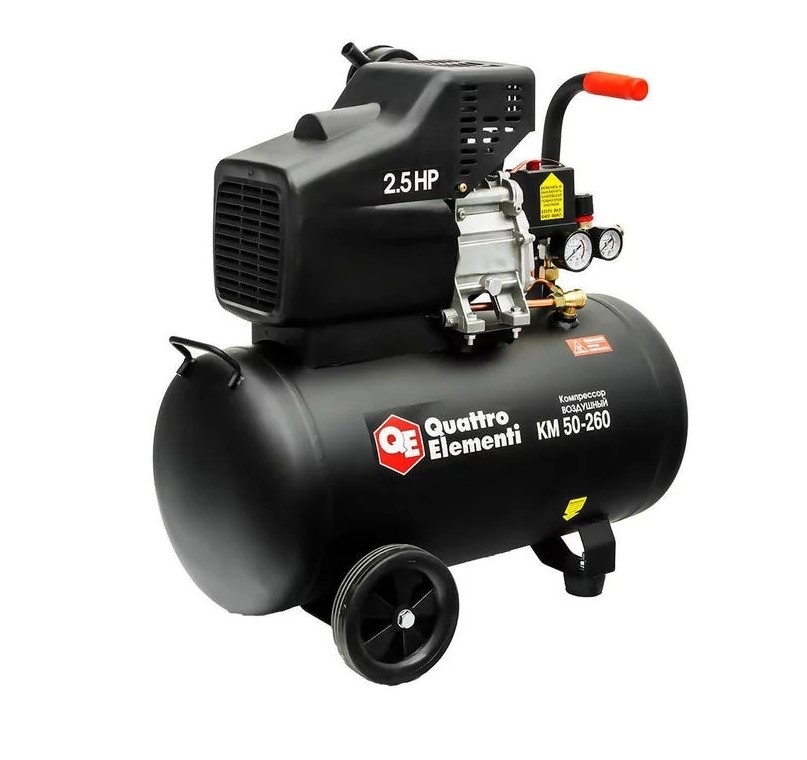 Компрессор поршневой масляный Quattro Elementi KM 50-260 (248-498)
Компрессор поршневой масляный Quattro Elementi KM 50-260 (248-498)
