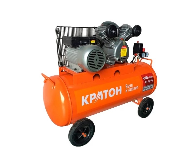 Компрессор поршневой масляный Кратон AC-440-100-BDV
Компрессор поршневой масляный Кратон AC-440-100-BDV