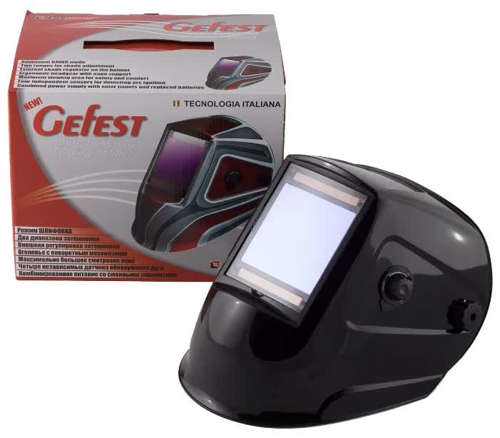 Маска сварочная FoxWeld Gefest Black
Маска сварочная FoxWeld Gefest Black