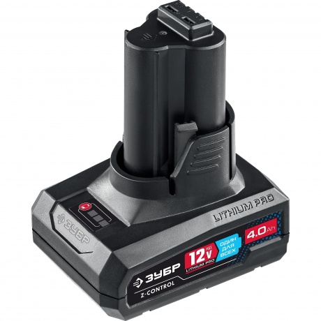 Аккумуляторная батарея, Профессионал (ST7-12-4) ЗУБР T7, 12 В, 4.0 А·ч
Аккумуляторная батарея, Профессионал (ST7-12-4) ЗУБР T7, 12 В, 4.0 А·ч