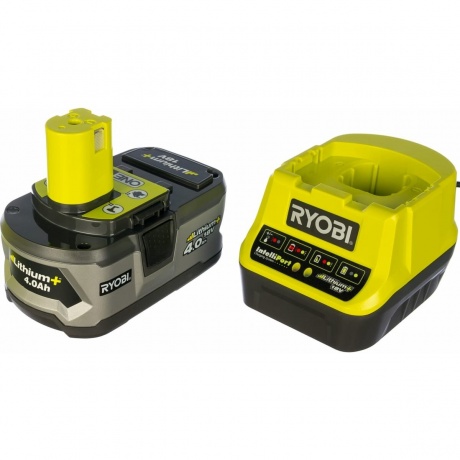 Аккумулятор 4.0Aч + зарядное устройство Ryobi One+ RC18120, RC18120-140 5133003360
Аккумулятор 4.0Aч + зарядное устройство Ryobi One+ RC18120, RC18120-140 5133003360