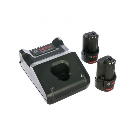 Батарея аккумуляторная Bosch GBA 12В 2Ач Li-Ion (З/У в компл.) (1600A019R8)
Батарея аккумуляторная Bosch GBA 12В 2Ач Li-Ion (З/У в компл.) (1600A019R8)