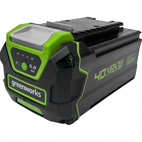 Батарея аккумуляторная Greenworks 2927207 40В 5Ач Li-Ion
Батарея аккумуляторная Greenworks 2927207 40В 5Ач Li-Ion