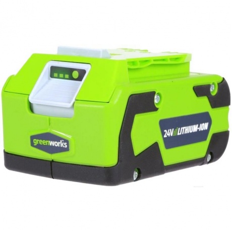 Батарея аккумуляторная Greenworks G24B4 24В 4Ач Li-Ion (2926807)
Батарея аккумуляторная Greenworks G24B4 24В 4Ач Li-Ion (2926807)