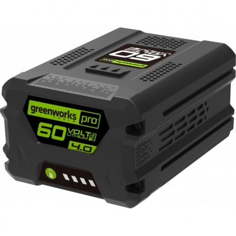 Батарея аккумуляторная Greenworks G60B4 60В 4Ач Li-Ion (2918407)
Батарея аккумуляторная Greenworks G60B4 60В 4Ач Li-Ion (2918407)