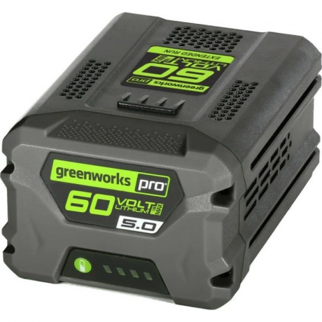Батарея аккумуляторная Greenworks G60B5 60В 5Ач Li-Ion (2944907)
Батарея аккумуляторная Greenworks G60B5 60В 5Ач Li-Ion (2944907)