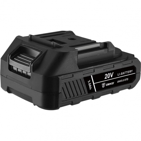 Батарея аккумуляторная Deko UNV3.0 STD 20В 3Ач Li-Ion (063-4493)
Батарея аккумуляторная Deko UNV3.0 STD 20В 3Ач Li-Ion (063-4493)