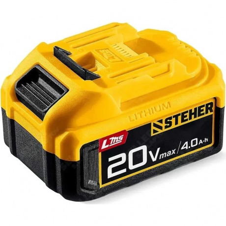 Аккумулятор STEHER 20 В, 4.0 А·ч, LMS (BP-20-4)
Аккумулятор STEHER 20 В, 4.0 А·ч, LMS (BP-20-4)