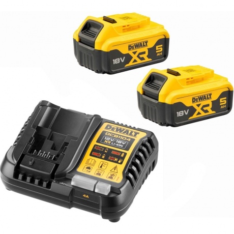 Аккумулятор с зарядным устройством для инструмента DeWalt DCB1104P2-QW
Аккумулятор с зарядным устройством для инструмента DeWalt DCB1104P2-QW