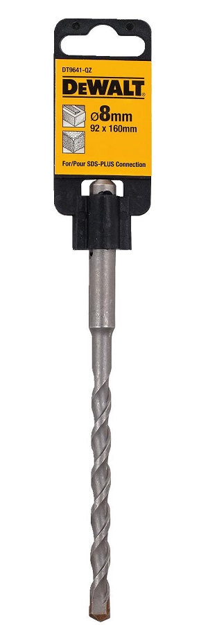 Бур DEWALT DT9641-QZ SDS+ INDUSTRIAL, 8 х 160мм
Бур DEWALT DT9641-QZ SDS+ INDUSTRIAL, 8 х 160мм