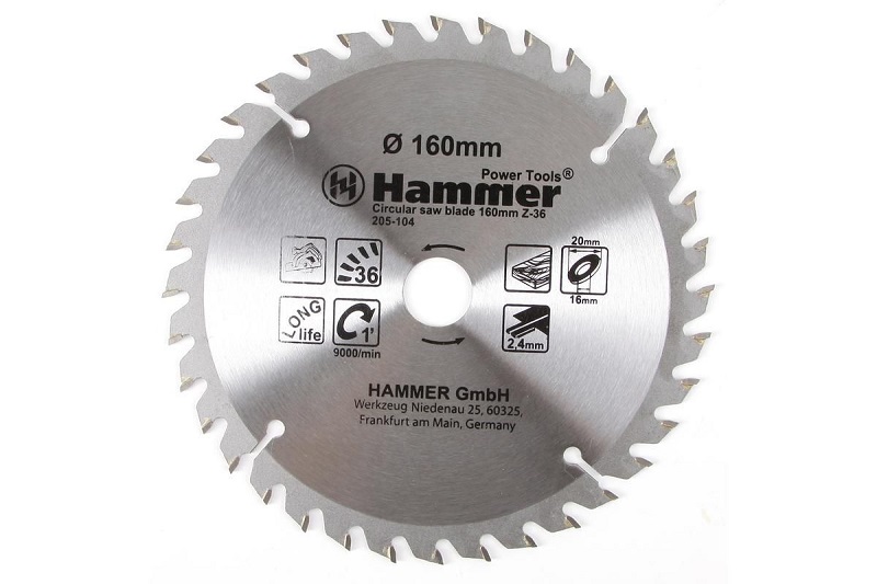 Диск пильный Hammer Flex 205-104 160мм*36*30/20/16мм по дереву
Диск пильный Hammer Flex 205-104 160мм*36*30/20/16мм по дереву
